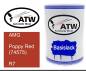 Preview: AMG, Poppy Red (74575), R7: 500ml Lackdose, von ATW Autoteile West.